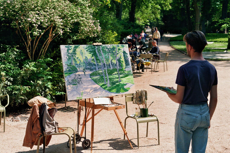 Impressionnée par l‘impressionnisme (Vom Impressionismus beeindruckt)